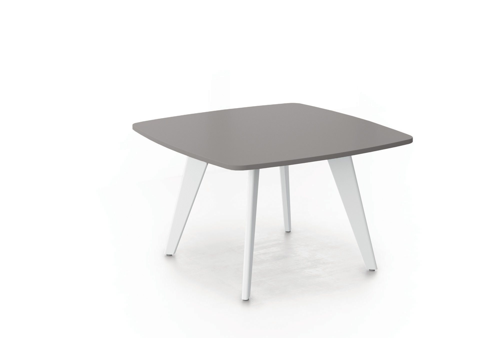 Evolve Shaped Square Table 800mm